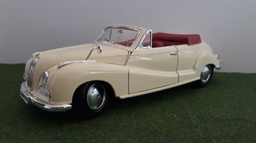 Bmw 502 cabriolet 1955 - cabriolet, crème
